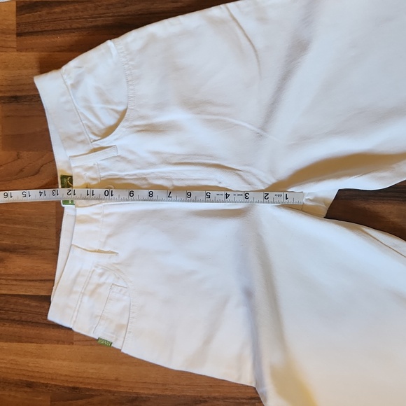 Esprit Vintage 80's White Denim Relaxed Jeans Tapered Leg Made in Hong Kong NWT - Picture 8 of 16